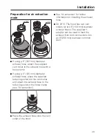 Preview for 29 page of Miele DA2210 Operating And Installation Instruction