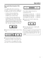 Предварительный просмотр 15 страницы Miele DA250-4 Operating And Installation Instructions