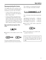 Preview for 15 page of Miele DA279-3 Operating And Installation Instructions