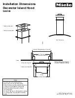 Preview for 2 page of Miele DA5100 Product Dimensions