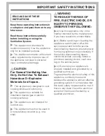 Preview for 3 page of Miele DAG 1000 Operating And Installation Instructions