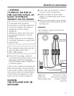 Preview for 37 page of Miele DAG 1000 Operating And Installation Instructions