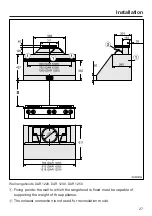 Предварительный просмотр 27 страницы Miele DAR 1120 Operating And Installation Instructions