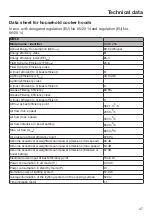 Предварительный просмотр 47 страницы Miele DAR 1125 Operating And Installation Instructions