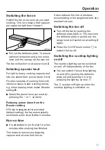 Предварительный просмотр 17 страницы Miele DAS 2620 Operating And Installation Instructions