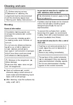 Предварительный просмотр 20 страницы Miele DAS 2620 Operating And Installation Instructions