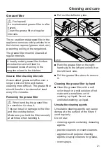 Предварительный просмотр 21 страницы Miele DAS 2620 Operating And Installation Instructions