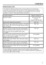 Предварительный просмотр 31 страницы Miele DAS 2620 Operating And Installation Instructions