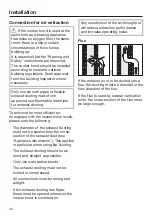 Preview for 44 page of Miele DAS 4620 Operating And Installation Instructions