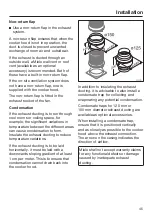 Preview for 45 page of Miele DAS 4620 Operating And Installation Instructions