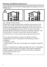 Preview for 8 page of Miele DAS 4640 Operating And Installation Instructions