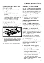 Preview for 27 page of Miele DAS 4640 Operating And Installation Instructions