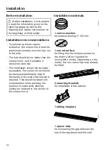 Preview for 40 page of Miele DAS 4640 Operating And Installation Instructions