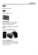 Preview for 41 page of Miele DAS 4640 Operating And Installation Instructions