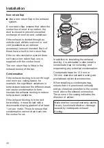 Preview for 46 page of Miele DAS 4640 Operating And Installation Instructions