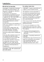 Preview for 42 page of Miele DAS 4720 Operating And Installation Instructions