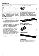 Preview for 34 page of Miele DAS 8930 Operating And Installation Instructions