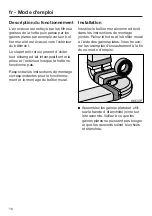 Preview for 16 page of Miele DFKS-A Operating Instructions Manual
