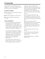 Предварительный просмотр 28 страницы Miele DG 1050 Operating Instructions Manual