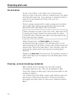 Preview for 28 page of Miele DG 1450 Operating Instructions Manual