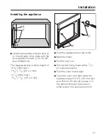 Предварительный просмотр 57 страницы Miele DG 2661 Operating And Installation Instructions