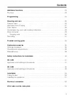 Preview for 3 page of Miele DG 3450 Operating And Installation Manual