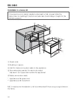 Preview for 44 page of Miele DG 3450 Operating And Installation Manual