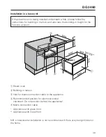 Preview for 49 page of Miele DG 3450 Operating And Installation Manual