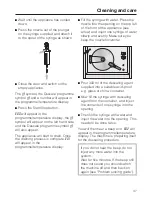 Предварительный просмотр 47 страницы Miele DG 4064 Operating Instructions Manual