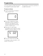 Предварительный просмотр 50 страницы Miele DG 4064 Operating Instructions Manual