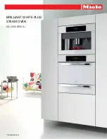 Miele DG 4086 BRWS Brochure & Specs предпросмотр