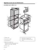 Предварительный просмотр 50 страницы Miele DG 4086 Operating And Installation Manual