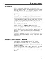 Preview for 39 page of Miele DG 5051 Operating And Installation Manual