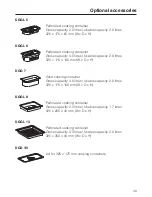 Preview for 49 page of Miele DG 5051 Operating And Installation Manual