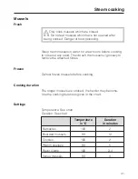 Preview for 41 page of Miele DG 6010 Operating Instructions Manual