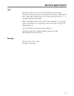 Preview for 55 page of Miele DG 6010 Operating Instructions Manual