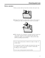 Preview for 77 page of Miele DG 6010 Operating Instructions Manual