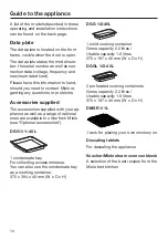 Предварительный просмотр 16 страницы Miele DG 7440 Operating And Installation Instructions