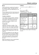 Предварительный просмотр 63 страницы Miele DG 7440 Operating And Installation Instructions