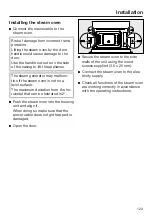 Предварительный просмотр 123 страницы Miele DG 7440 Operating And Installation Instructions