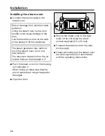 Preview for 86 page of Miele DG2740 Operating And Installation Instructions