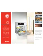 Miele DG4082 Specifications предпросмотр