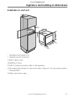 Предварительный просмотр 112 страницы Miele DG6600CS Operating And Installation Instructions