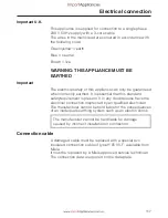 Предварительный просмотр 118 страницы Miele DG6600CS Operating And Installation Instructions