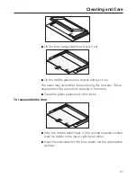 Предварительный просмотр 57 страницы Miele DGC 4084 XL Operating Instructions Manual