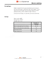 Preview for 58 page of Miele DGC 6300 Operating And Installation Instructions