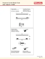 Предварительный просмотр 3 страницы Miele DGC 6600 XL HVBR Quick Install Manual