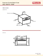 Предварительный просмотр 4 страницы Miele DGC 6600 XL HVBR Quick Install Manual