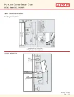 Предварительный просмотр 6 страницы Miele DGC 6600 XL HVBR Quick Install Manual