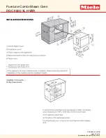 Предварительный просмотр 10 страницы Miele DGC 6600 XL HVBR Quick Install Manual